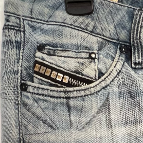 Diesel Cuddy 008LU Skinny Jeans Vintage W28 L 34 Wicked Like New - Picture 6 of 14